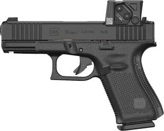 GLOCK 19 GEN 5 MOS 9mm pistol with Aimpoint COA.